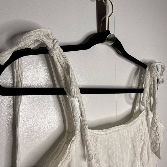 LoveShackFancy - Ayala Dress - White Cotton and Lace dress - Size 8 - Picture 5 of 16